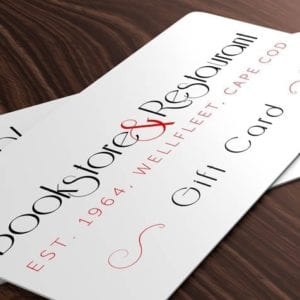 Bookstore & Restaurant gift cards